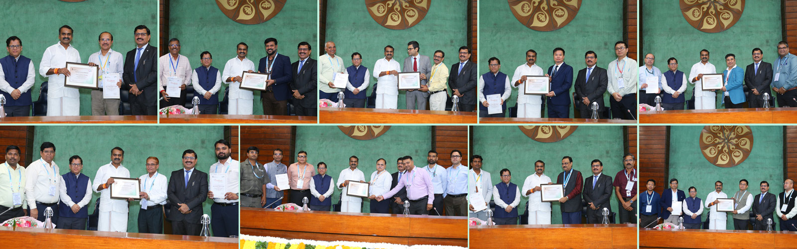 A Token of Honour for successful NeVA implementation was awarded to 20 State Legislatures by Hon’ble Dr. L. Murugan, Union Minister of State for Information & Broadcasting and Parliamentary Affairs, at the 3rd National Conference on NeVA held on 30th October 2025.